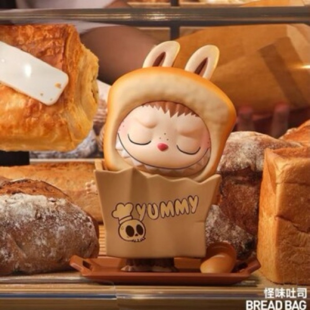 New Pop Mart | Almost Hidden The Monsters Series Figure Confirmed Bread Bag